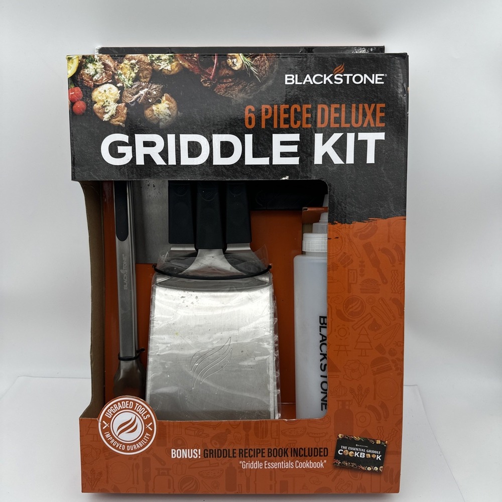 Blackstone Deluxe Stainless Steel 6-Piece Spatula Griddle Set, #5394